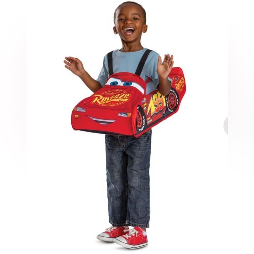 Disguise lightening McQueen toddler costume. NWT one size(I)